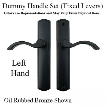 Dummy Handle set 100 Series Lever, C Plate, Left Hand - Choose Color